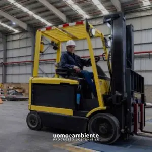 Corso di aggiornamento per lavoratori addetti alla conduzione di carrelli industriali semoventi con conducente a bordo
