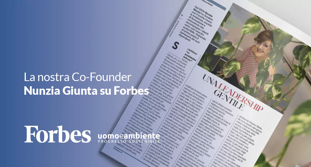 La nostra Co-Founder Nunzia Giunta su Forbes Italia