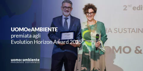 UOMOeAMBIENTE premiata agli Evolution Horizon Award 2025