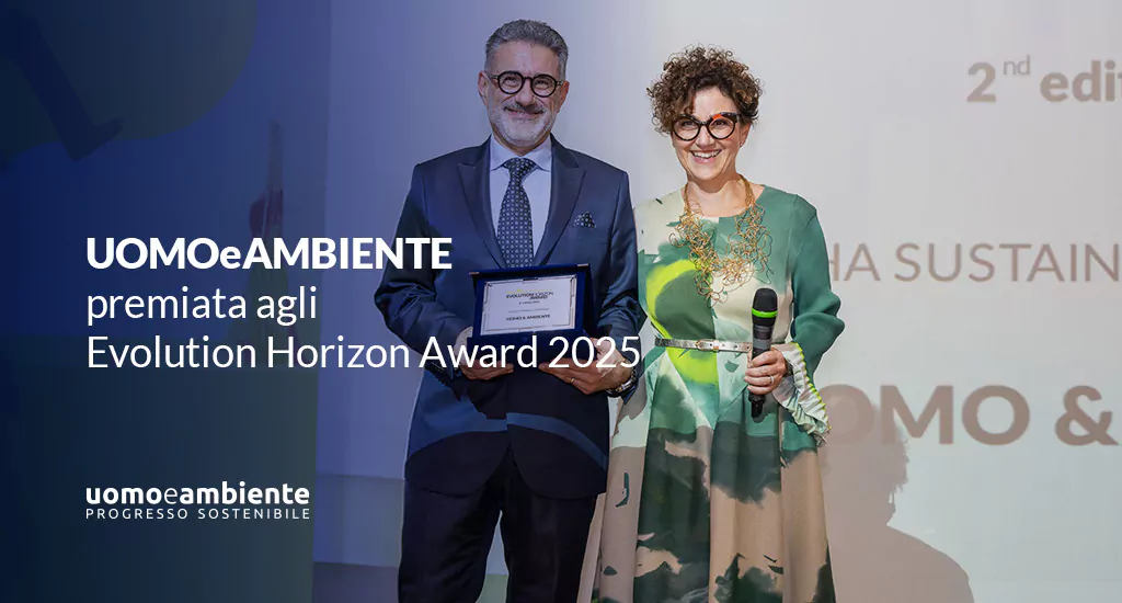 UOMOeAMBIENTE premiata agli Evolution Horizon Award 2025