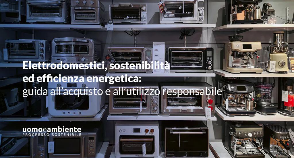 Elettrodomestici, sostenibilità ed efficienza energetica: guida all’acquisto e all’utilizzo responsabile
