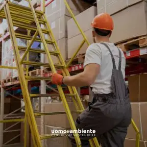 Corso di formazione per addetto ai lavori in quota (utilizzo scale/trabattelli) e DPI III° categoria